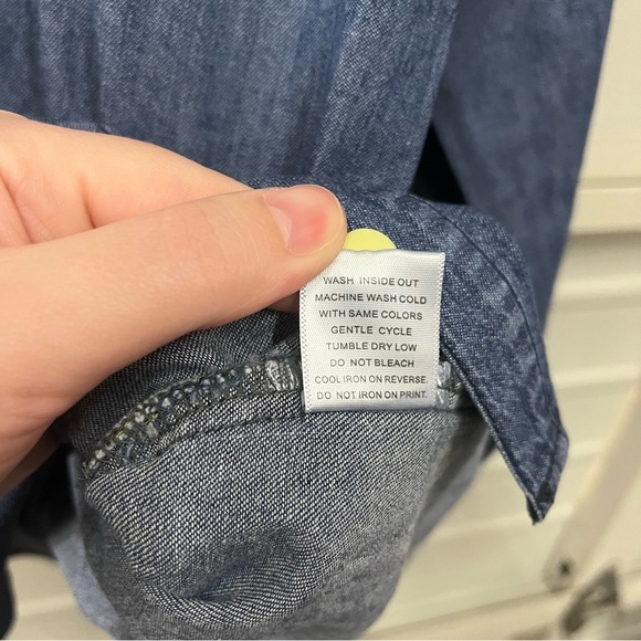 NEW Welovefine Adventure Time Lemon Denim Button Up - Picture 6 of 11